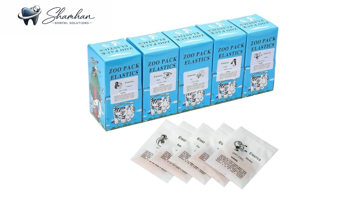 Orthodontic Elastics (Zoo Pack – 200 pcs)
