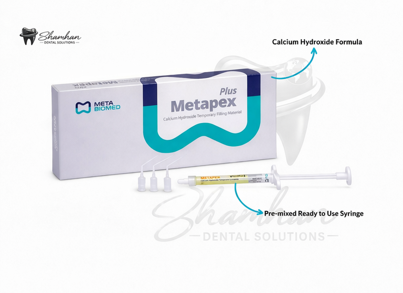 Metapex Plus – Calcium Hydroxide Root Canal Filling Material