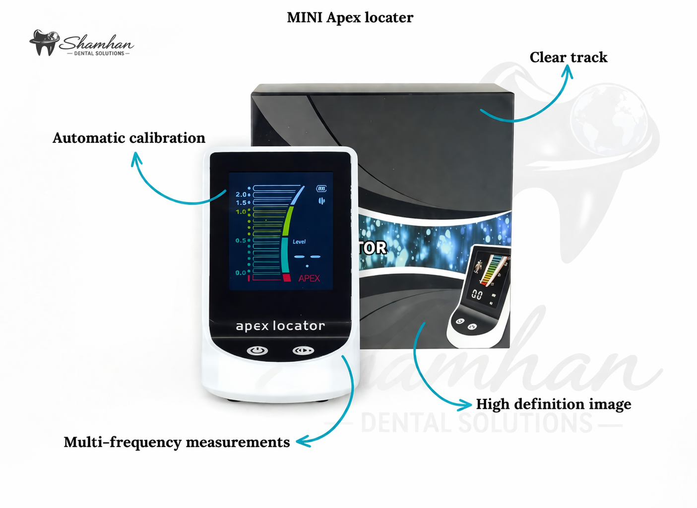 Mini Apex Locator – Digital Root Canal Measurement Device